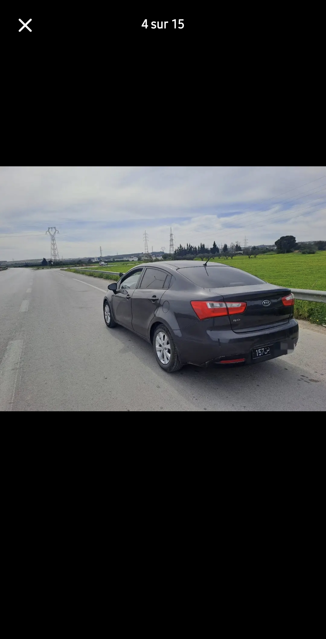 Av . Kia rio modelle fain 2012 tout option