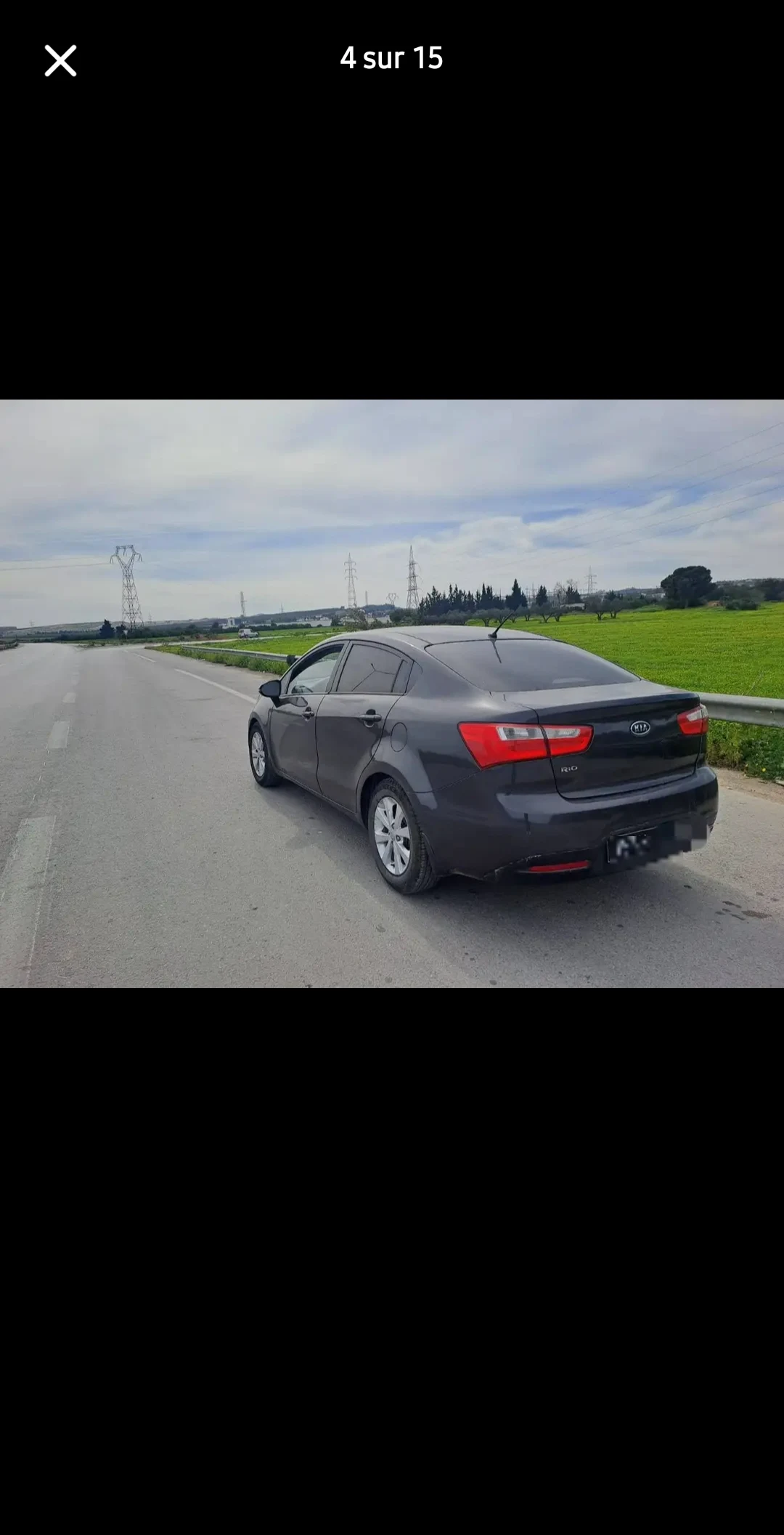 Av kia rio modelle 2012 tout option tél 20480586